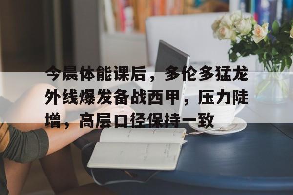 九游体育官网-今晨体能课后,多伦多猛龙外线爆发备战西甲,压力陡增,高层口径保持一致的简单介绍